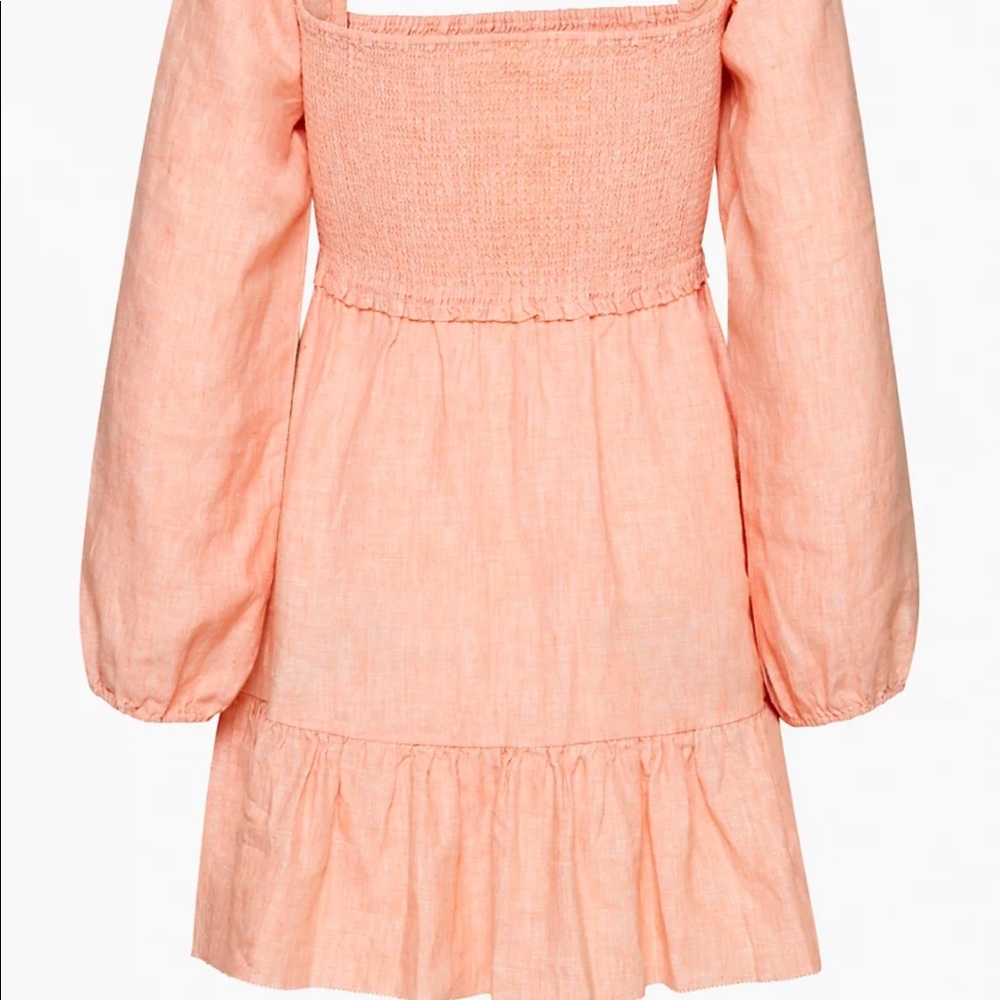 Wilfred Tempest linen mini dress